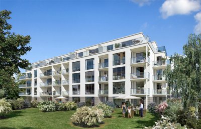 Bauobjekt: Neubau von 47 Eigentumswohnungen in Bogenhausen: PARKSUITEN