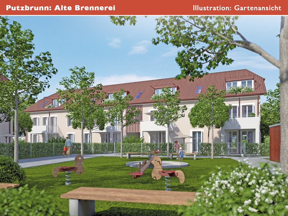 Bilder zum Neubau Alte Brennerei Putzbrunn