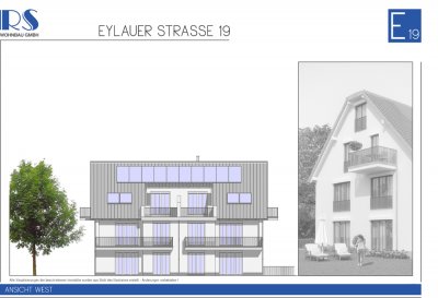 Bilder zum Neubau Stadtvilla Eylauerstraße
