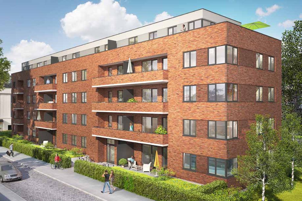 Wandsbek Nebendahlstraße HamburgWandsbek Neubau Eigentumswohnung