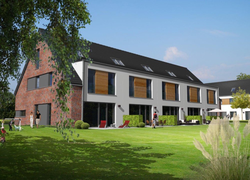 Reihenhäuser Bramfelder Gärten HamburgBramfeld Neubau Reihenhaus