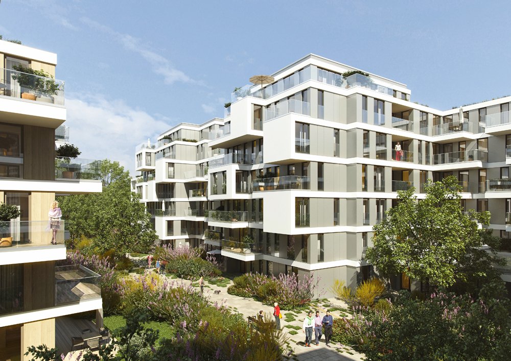 The Garden Living BerlinMitte Neubau Eigentumswohnung kaufen