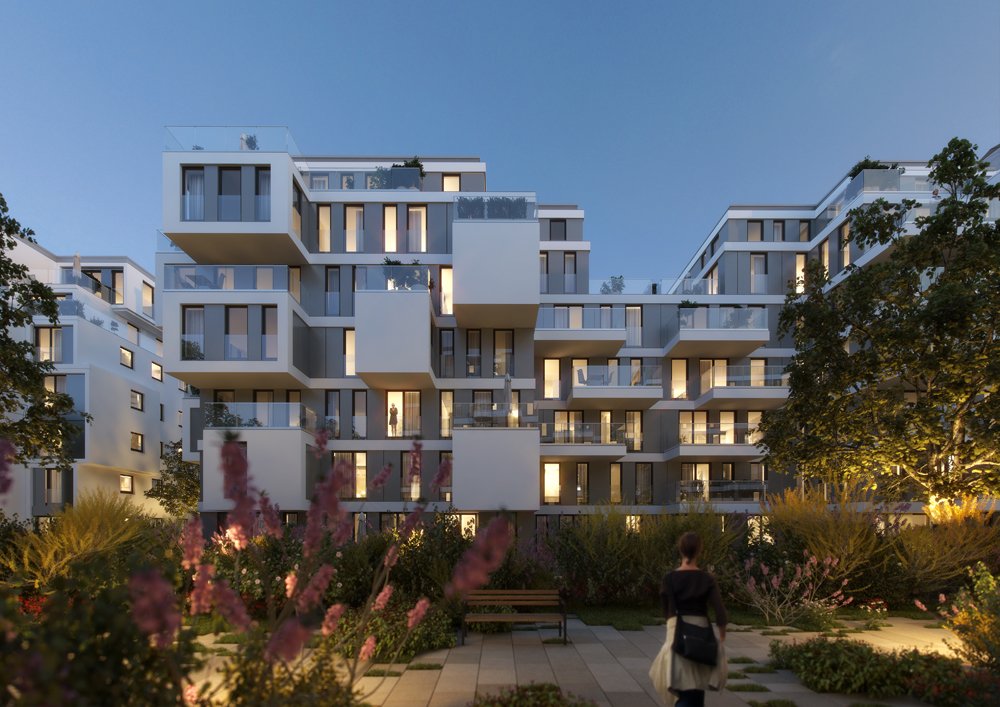 The Garden Living BerlinMitte Neubau Eigentumswohnung kaufen