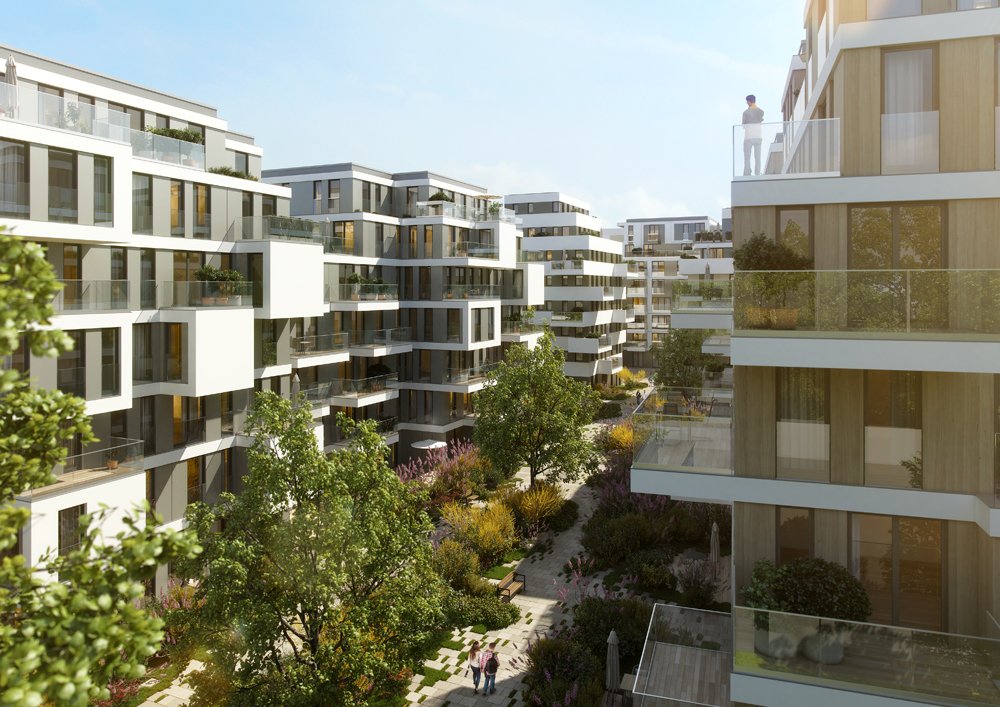The Garden Living BerlinMitte Neubau Eigentumswohnung kaufen