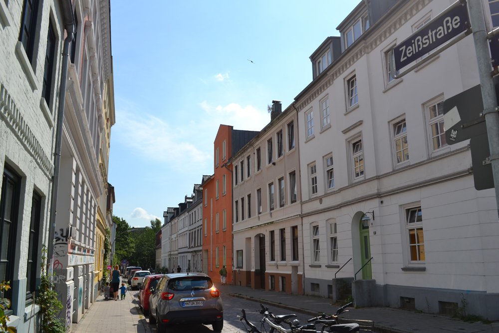 Bilder zum Neubau Zeissstrasse Hamburg