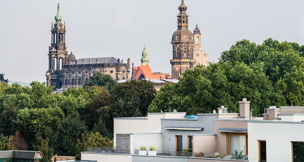 Bilder zum Neubau Schützenstrasse Dresden