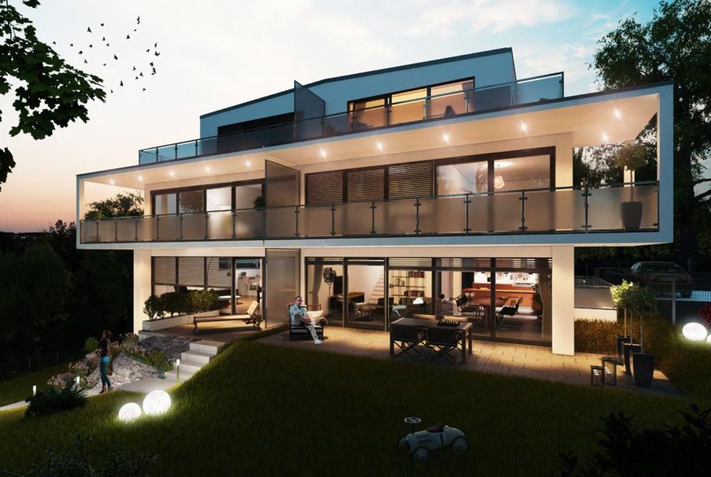 DoppelhausVillen in Starnberg Starnberg Neubau Doppelhaushälfte kaufen