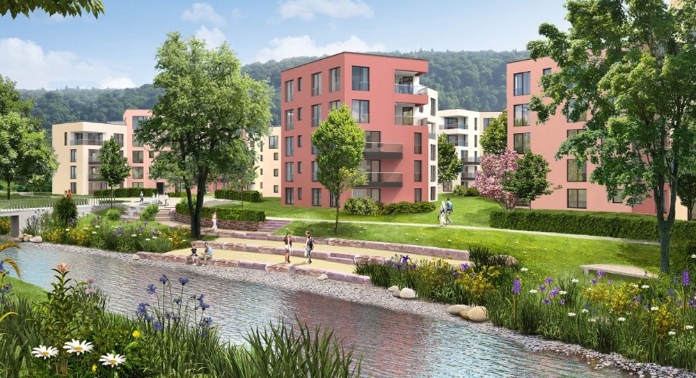 Oberes Albgrün Ettlingen Ettlingen Neubau Eigentumswohnung kaufen
