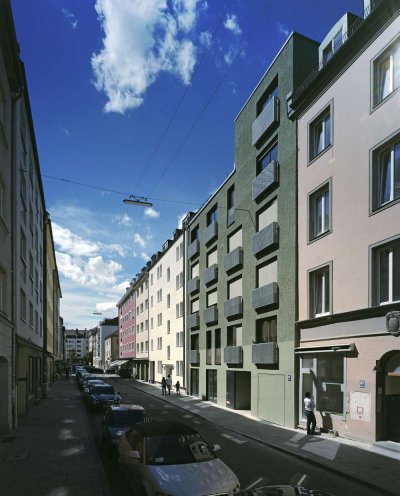 Bilder Neubau Eigentumswohnungen Schwanthaler Straße München
