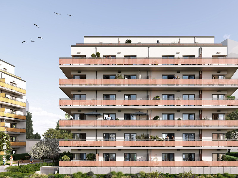 Barrierefrei leben auf ca. 45 m² mit Balkon und Abstellraum