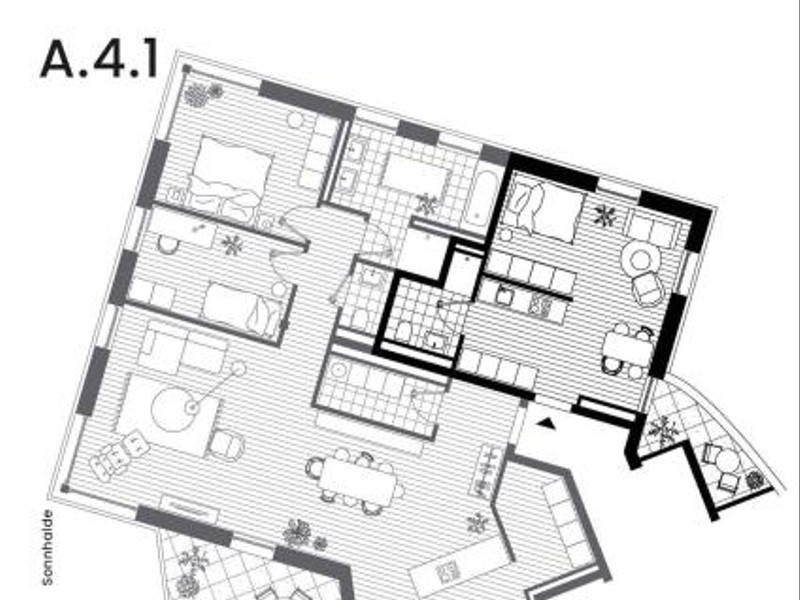 DG-Apartment ETW A.4.1