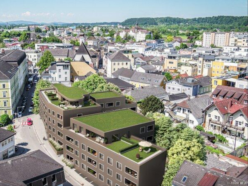 Am Graben: 70 m² Dachgeschosswohnung mit atemberaubendem Ausblick - Haus B Top 37