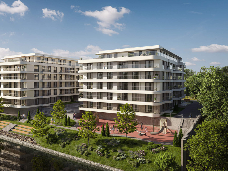 Moderne Eigentumswohnungen direkt am Rhein